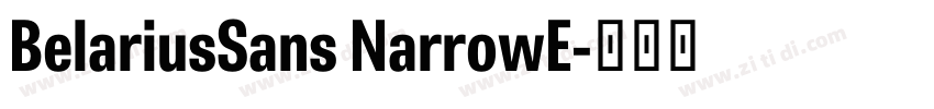 BelariusSans NarrowE字体转换 BelariusSans NarrowE字体转换